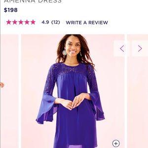 Lilly Pulitzer bell sleeve Amenna dress👗